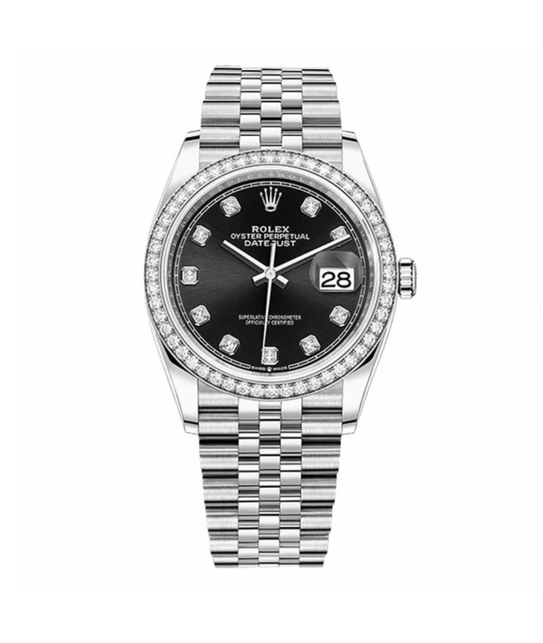 ROLEX Серебряные часы, фото 1