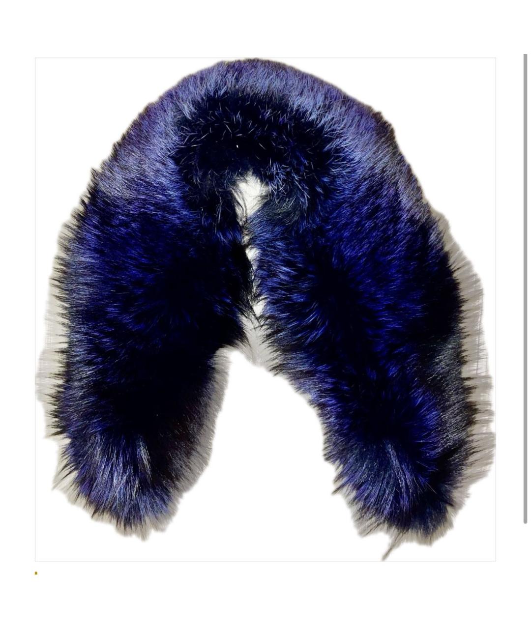 YVES SALOMON Синий воротник, фото 6