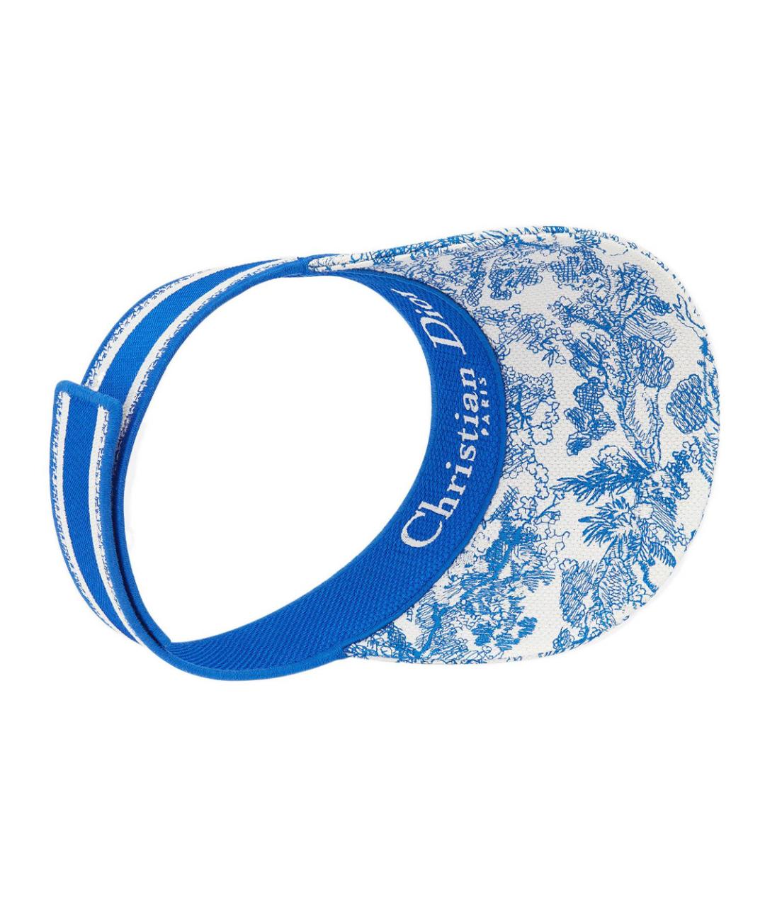 CHRISTIAN DIOR Синяя хлопковая кепка, фото 2