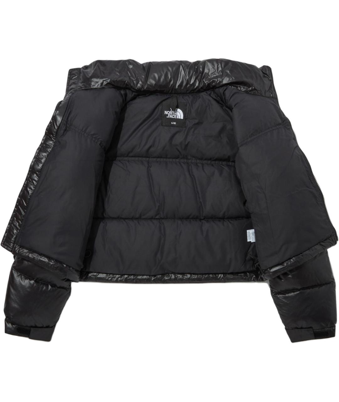 THE NORTH FACE Черный полиамидовый пуховик, фото 3