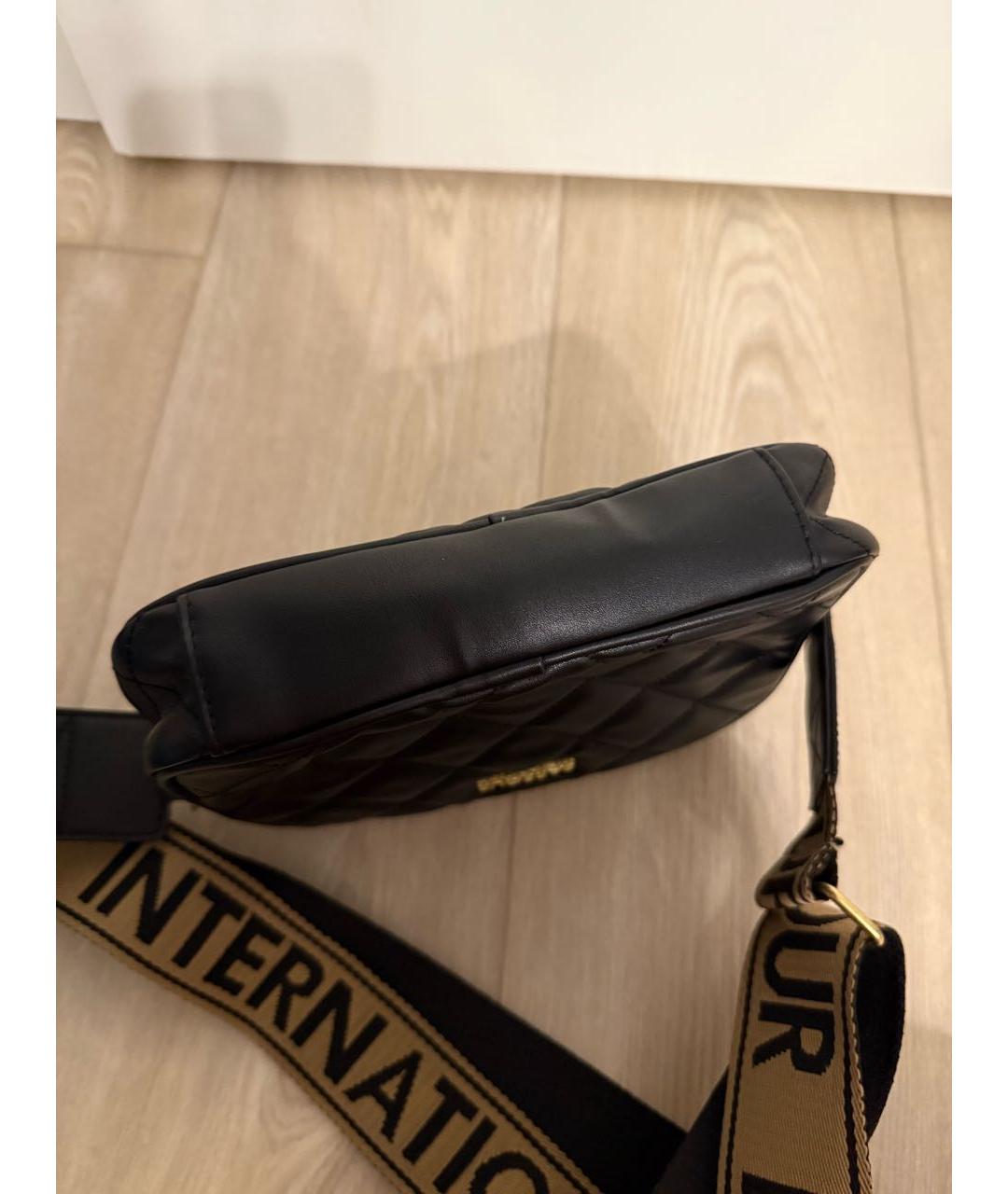 BARBOUR Черная сумка через плечо из искусственной кожи, фото 5