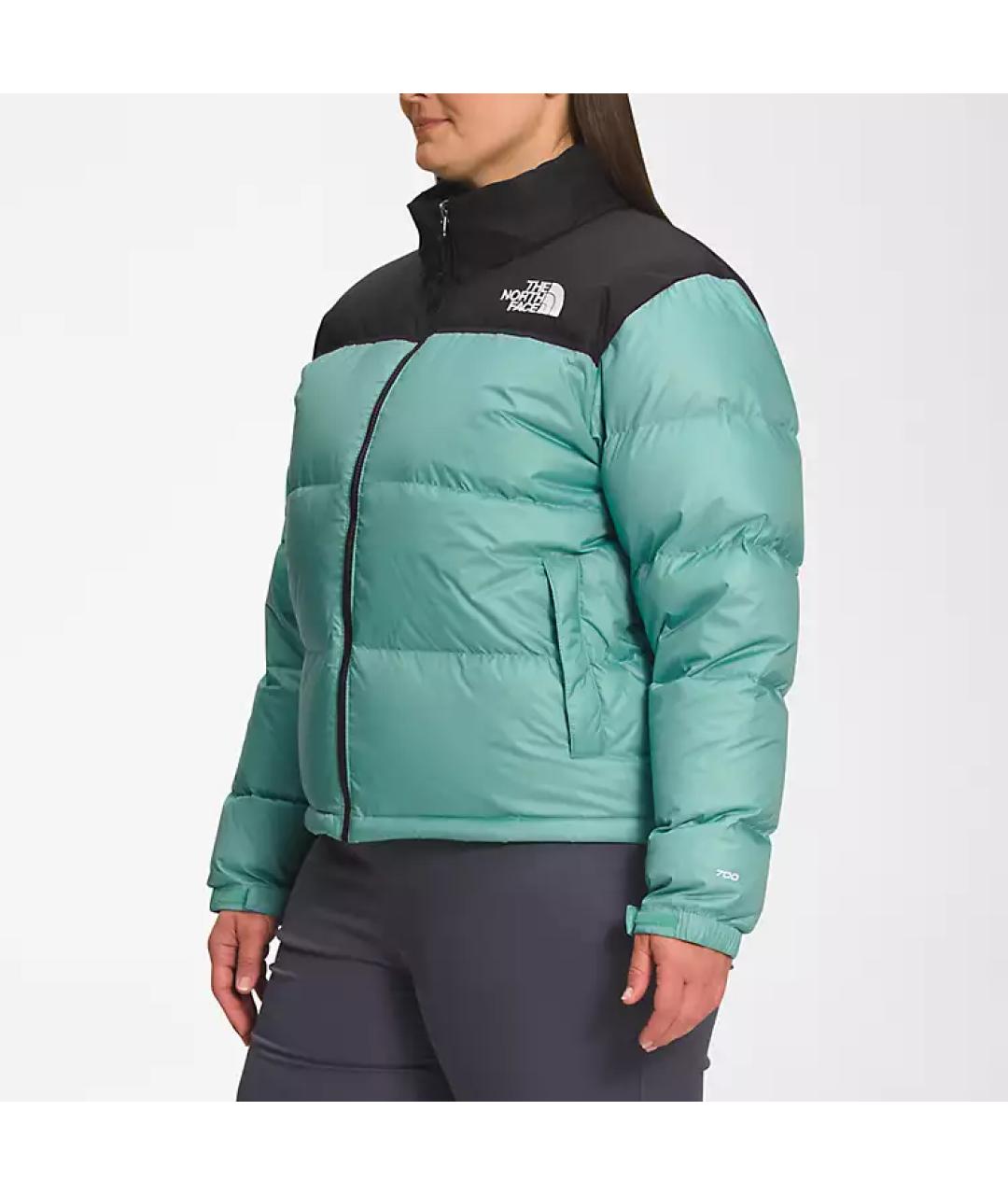 THE NORTH FACE Салатовый пуховик, фото 3