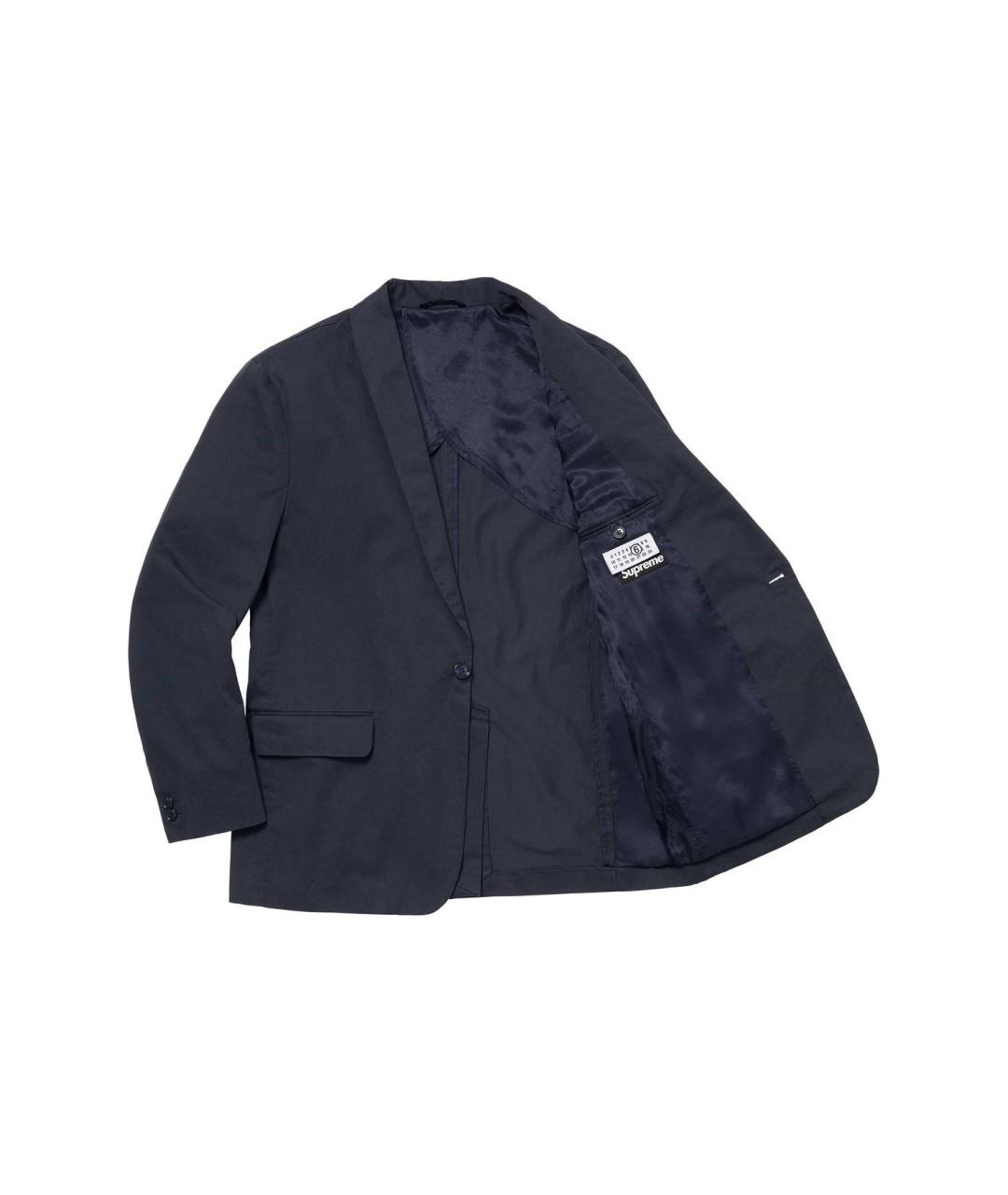 SUPREME Синий костюм с брюками, фото 4