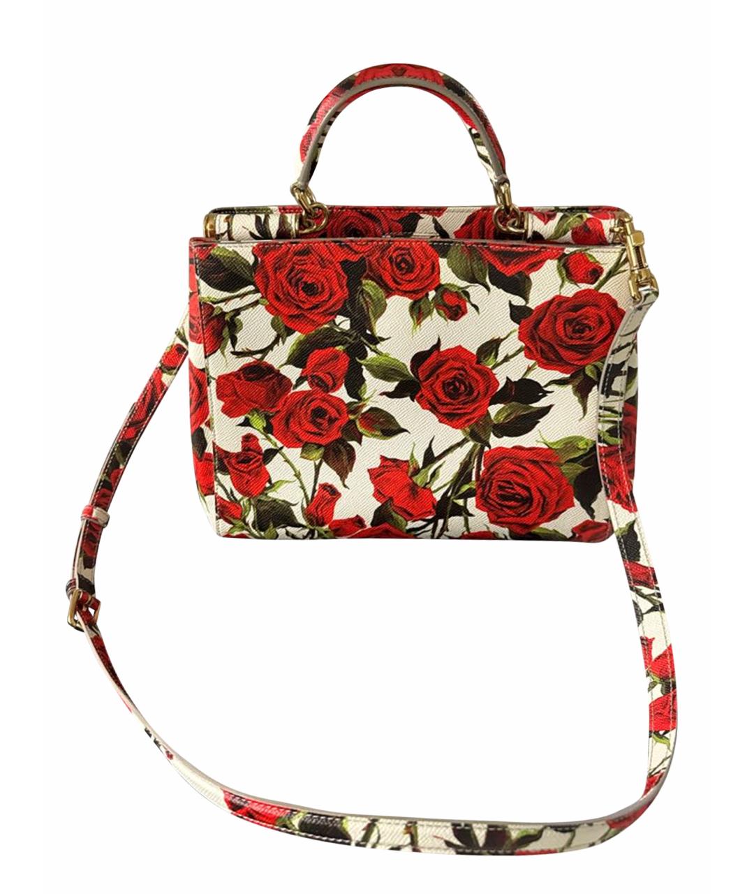 DOLCE&GABBANA Мульти кожаная сумка с короткими ручками, фото 1