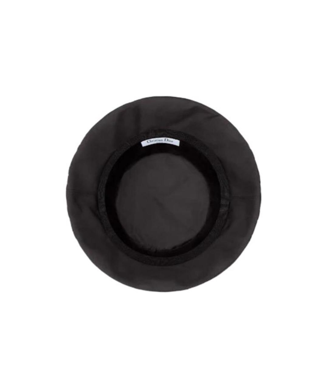 CHRISTIAN DIOR Черная панама, фото 2