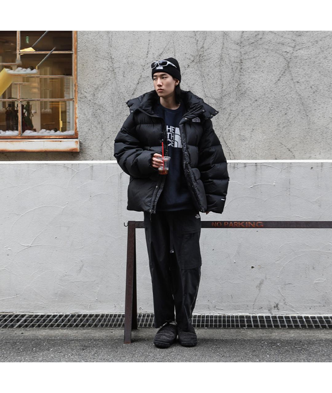 THE NORTH FACE Черный пуховик, фото 2