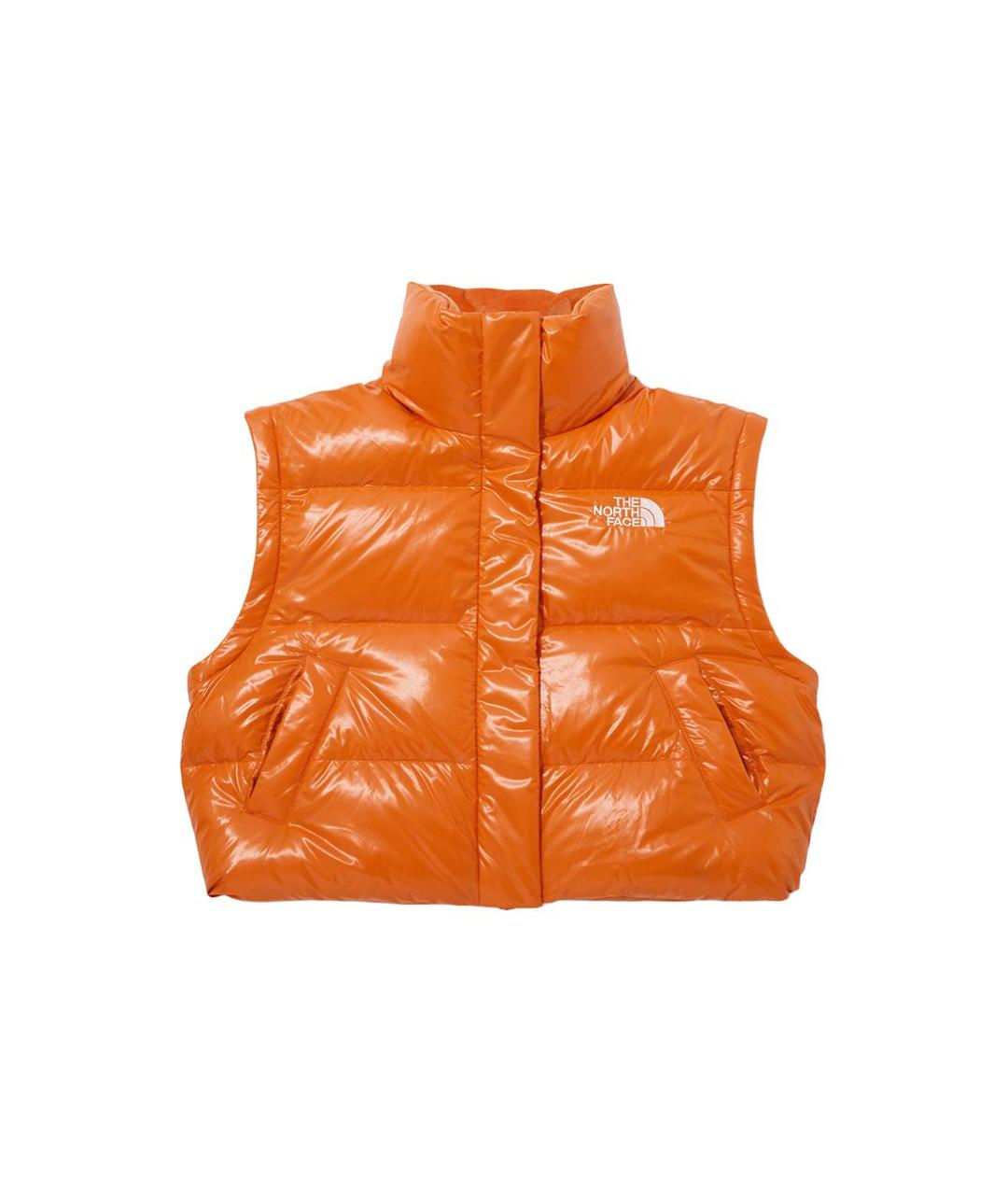 THE NORTH FACE Оранжевый пуховик, фото 3