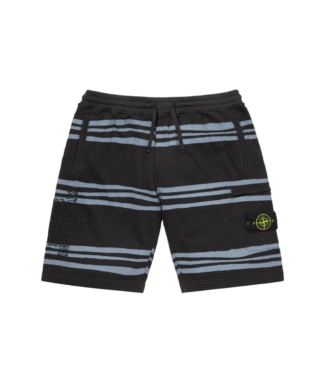 SUPREME Черные шорты, фото 1