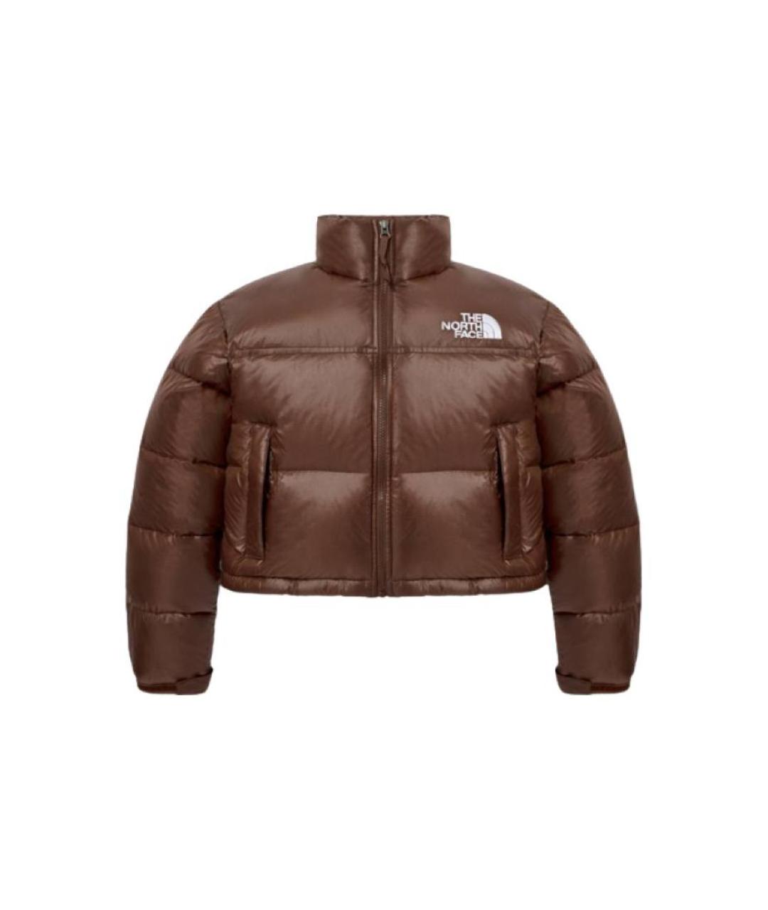 THE NORTH FACE Коричневый пуховик, фото 1