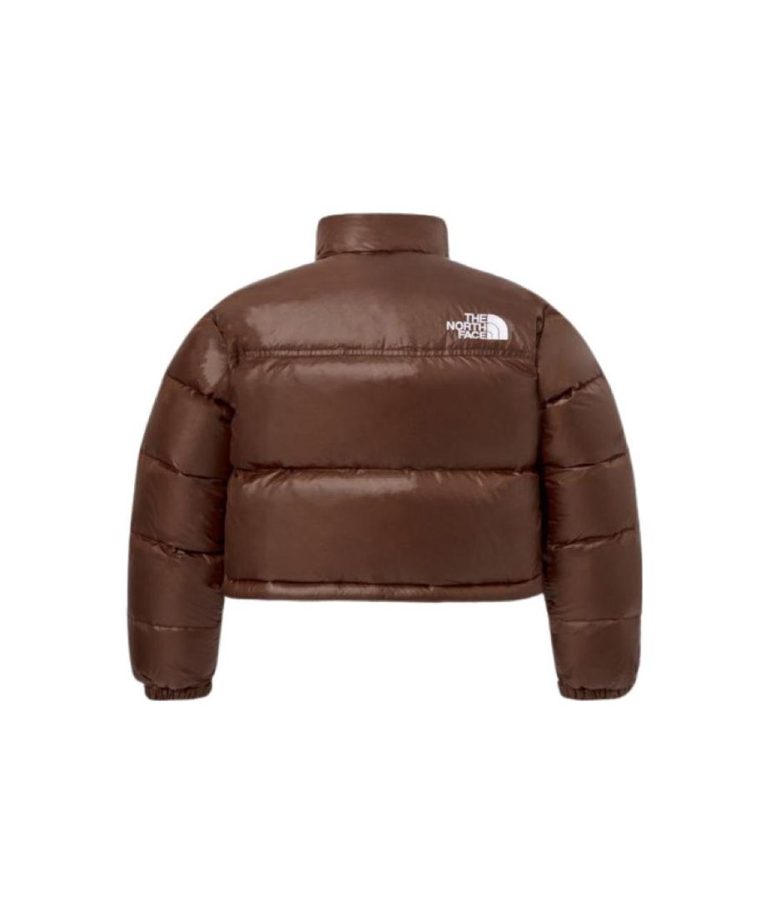 THE NORTH FACE Коричневый пуховик, фото 2