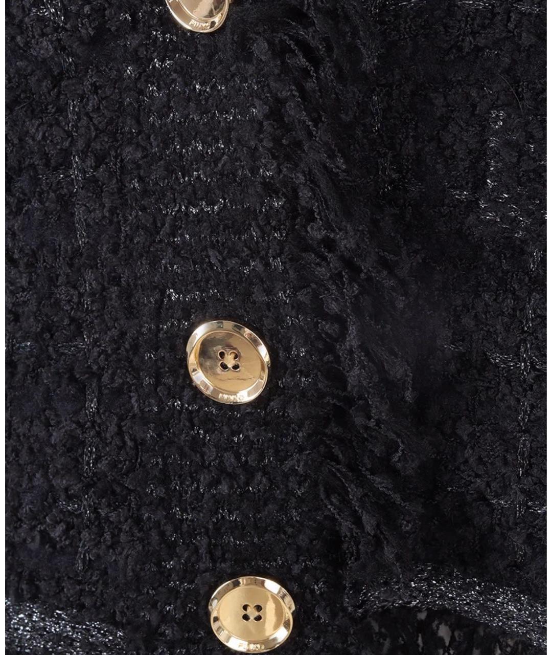 PINKO Черный шерстяной костюм с юбками, фото 4