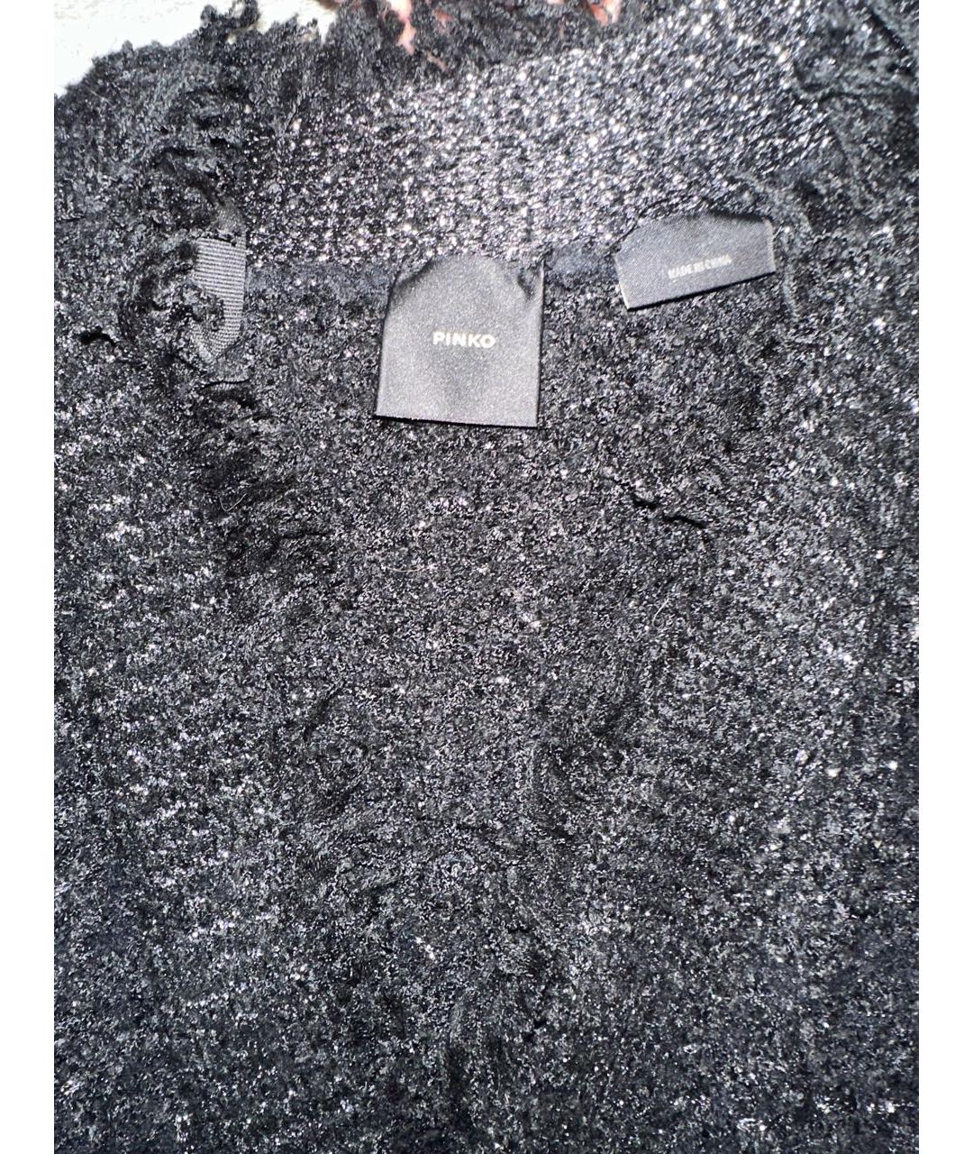 PINKO Черный шерстяной костюм с юбками, фото 3