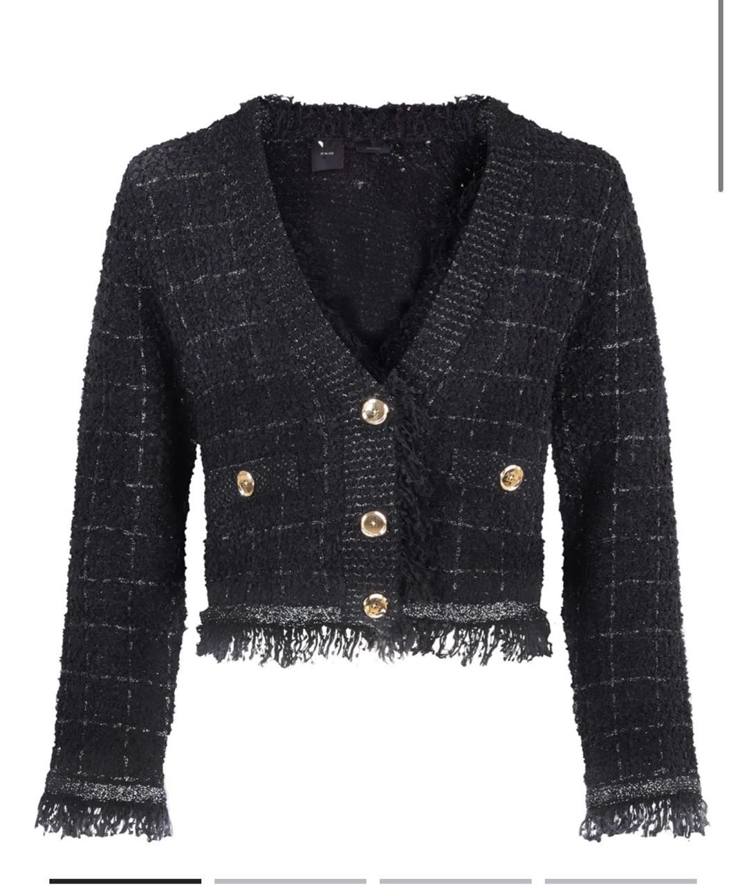 PINKO Черный шерстяной костюм с юбками, фото 9