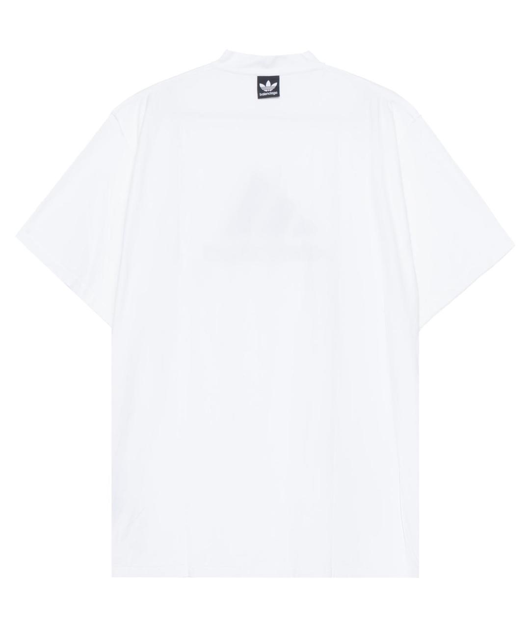 BALENCIAGA Белая футболка, фото 2