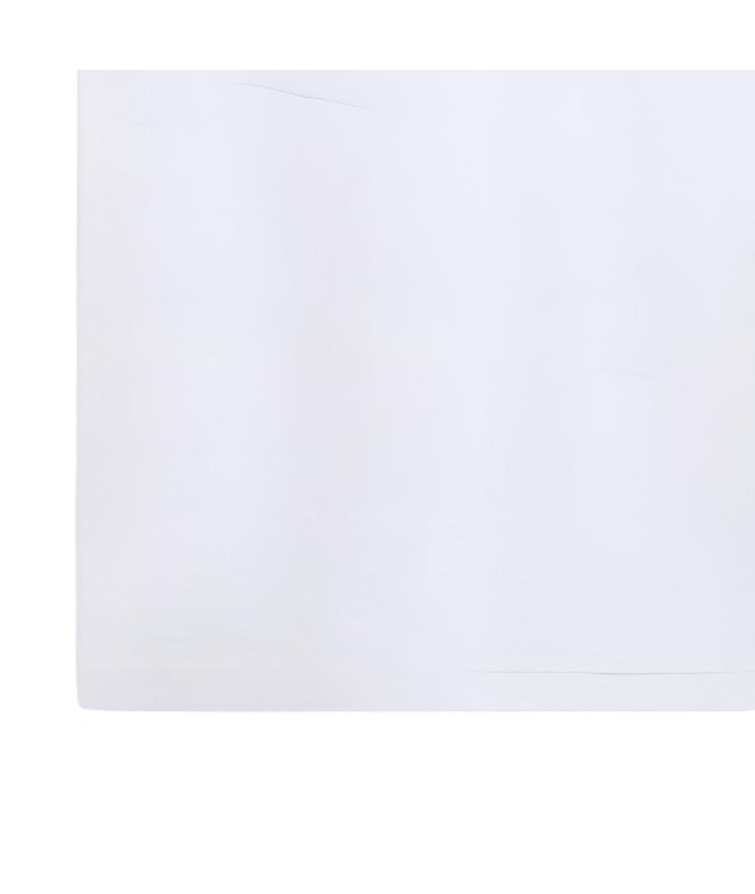 BALENCIAGA Белая хлопковая футболка, фото 3