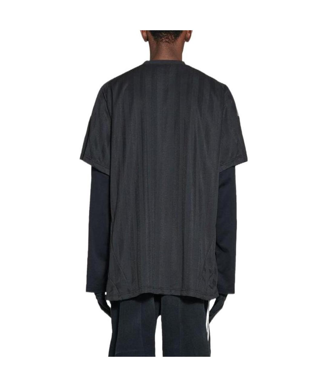 BALENCIAGA Черная футболка, фото 2