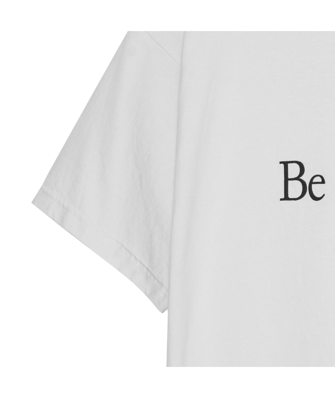 BALENCIAGA Белая хлопковая футболка, фото 6