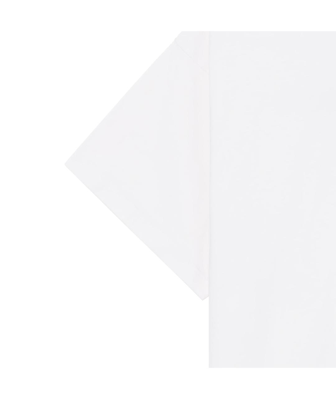 BALENCIAGA Белая футболка, фото 4