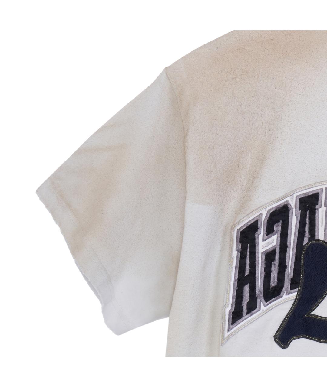 BALENCIAGA Бежевая футболка, фото 5