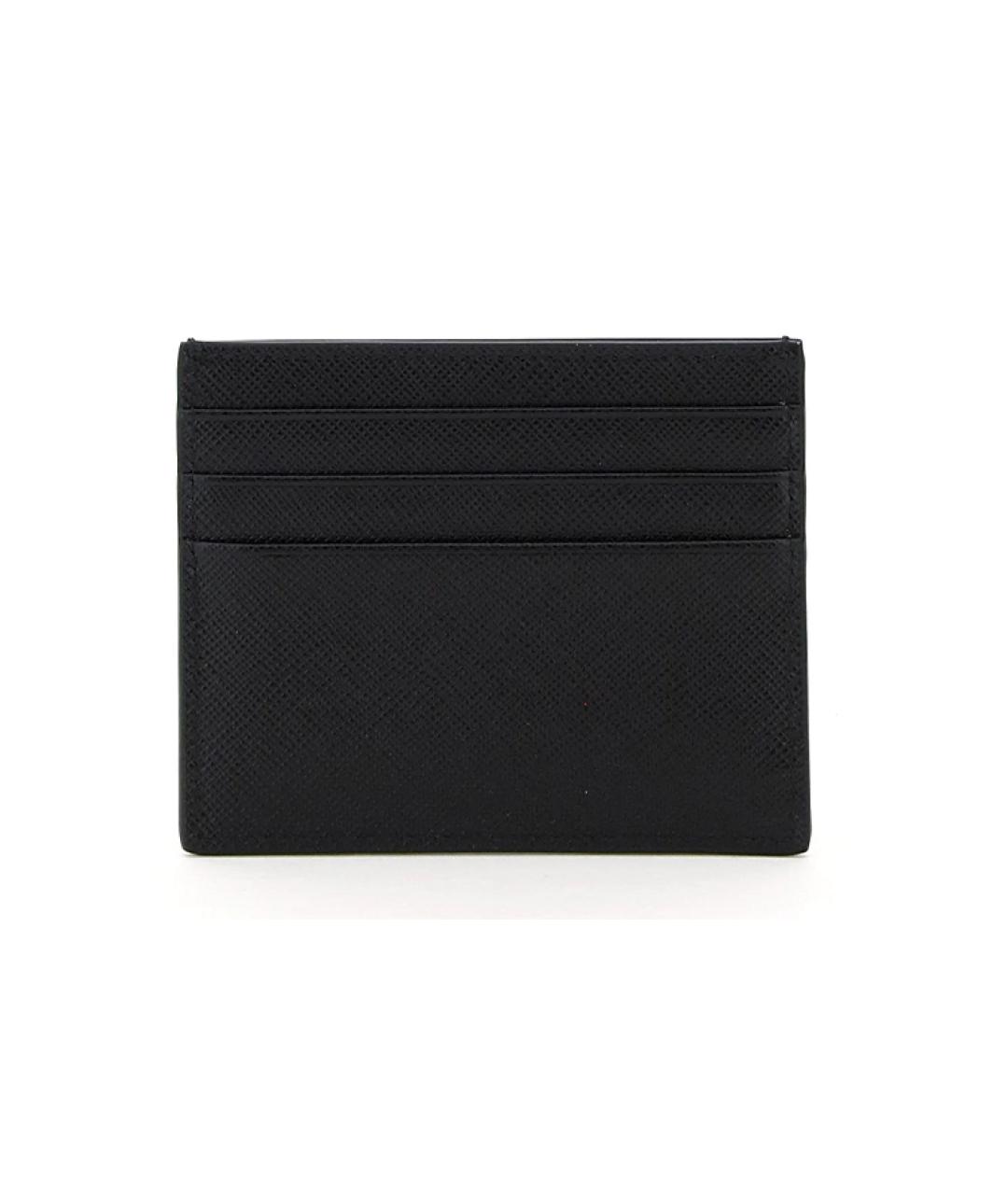 PRADA Черный кожаный кардхолдер, фото 2