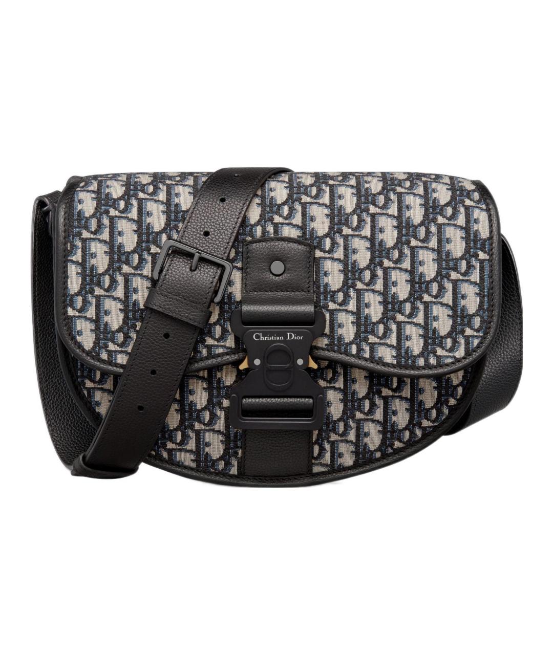 CHRISTIAN DIOR Черная сумка на плечо, фото 1