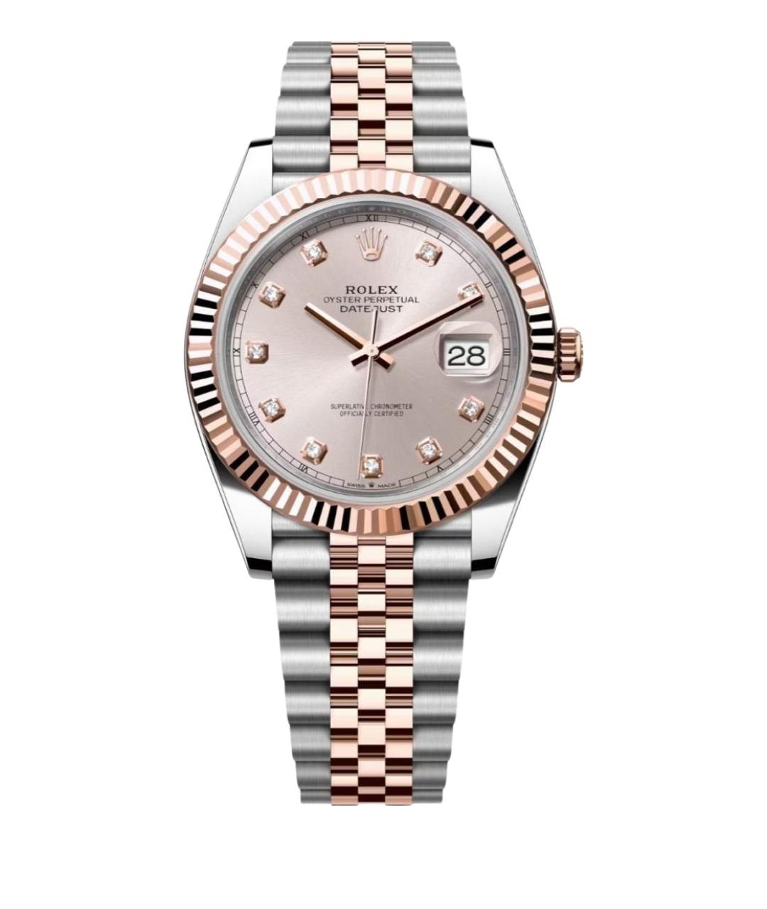 ROLEX Серебряные часы, фото 1