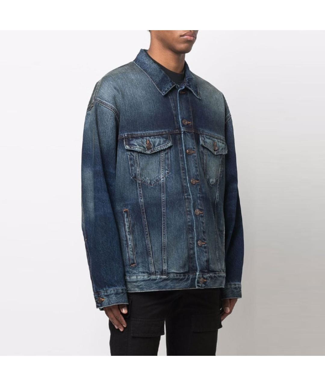 BALENCIAGA Синяя куртка, фото 5