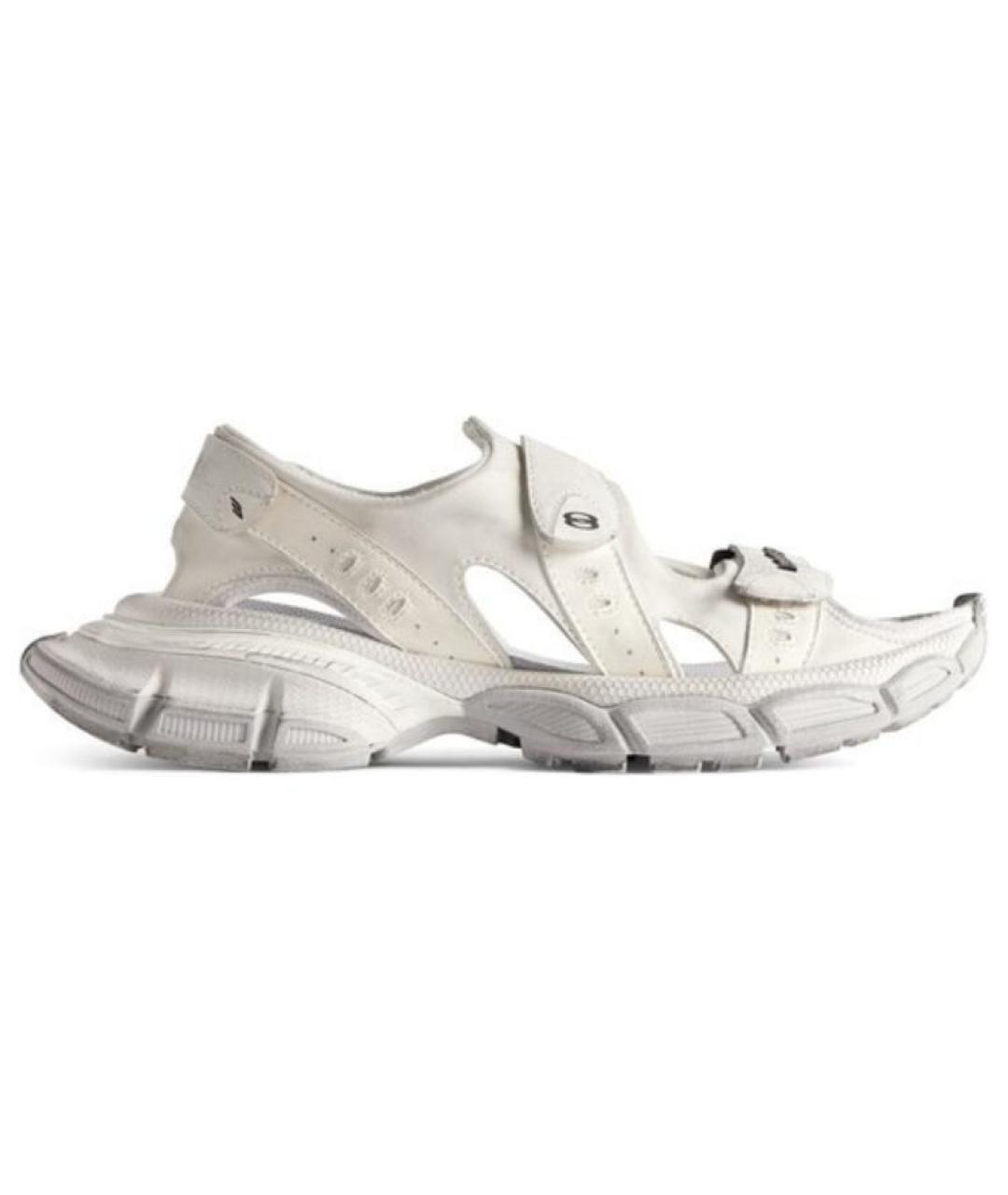 BALENCIAGA Бежевые сандалии, фото 1