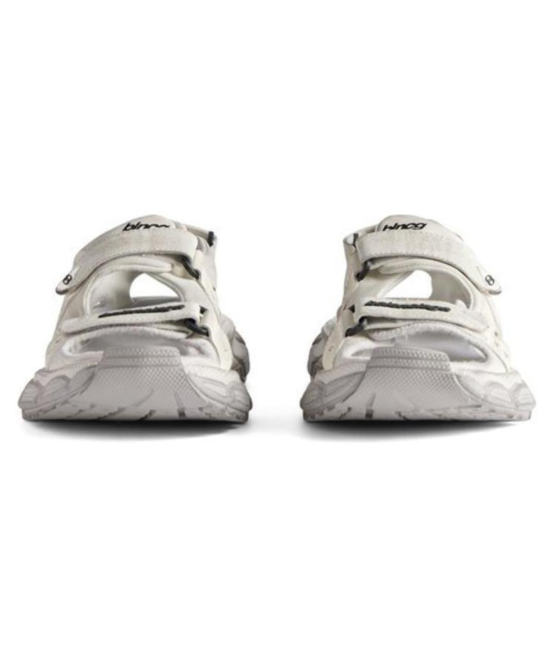 BALENCIAGA Бежевые сандалии, фото 4