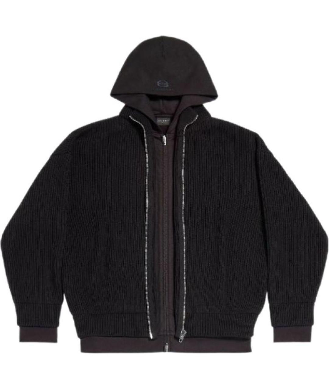 BALENCIAGA Черный джемпер / свитер, фото 1