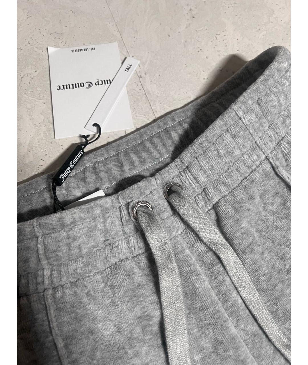 JUICY COUTURE Серый хлопковый спортивные костюмы, фото 7