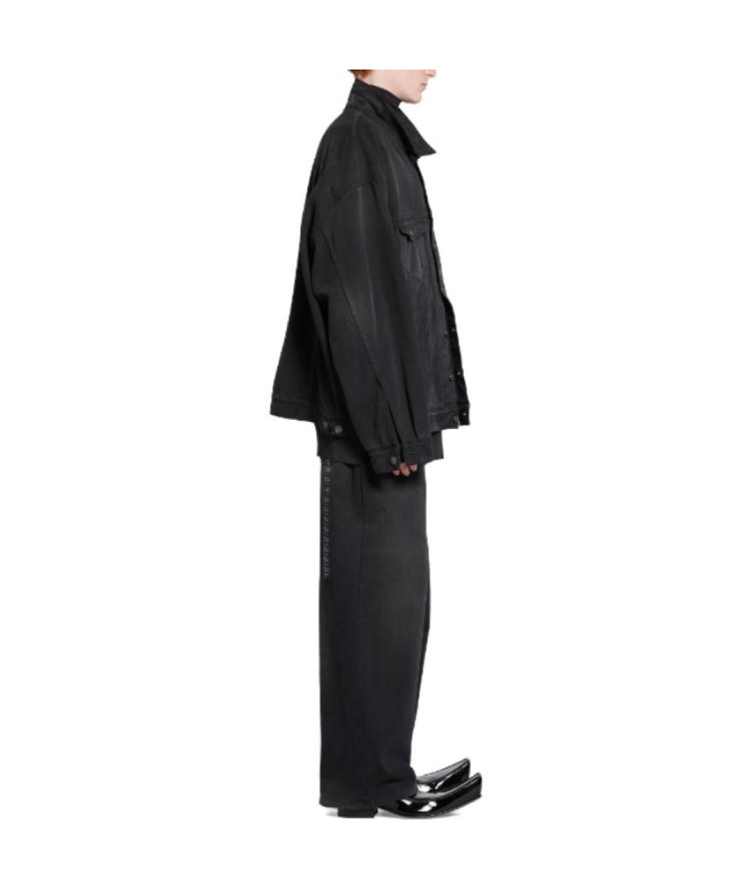 BALENCIAGA Черная куртка, фото 5