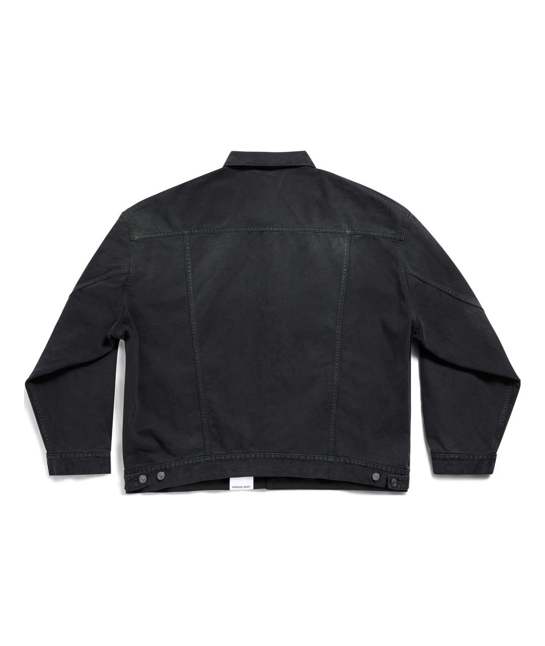 BALENCIAGA Черная куртка, фото 2