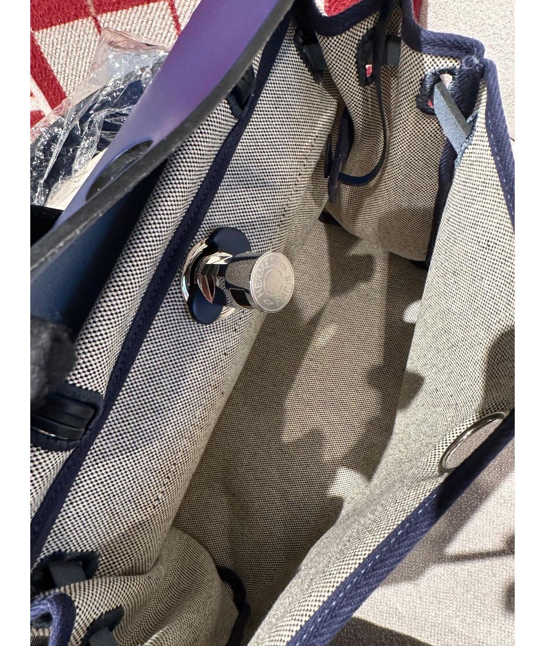 HERMES Мульти кожаная сумка с короткими ручками, фото 4