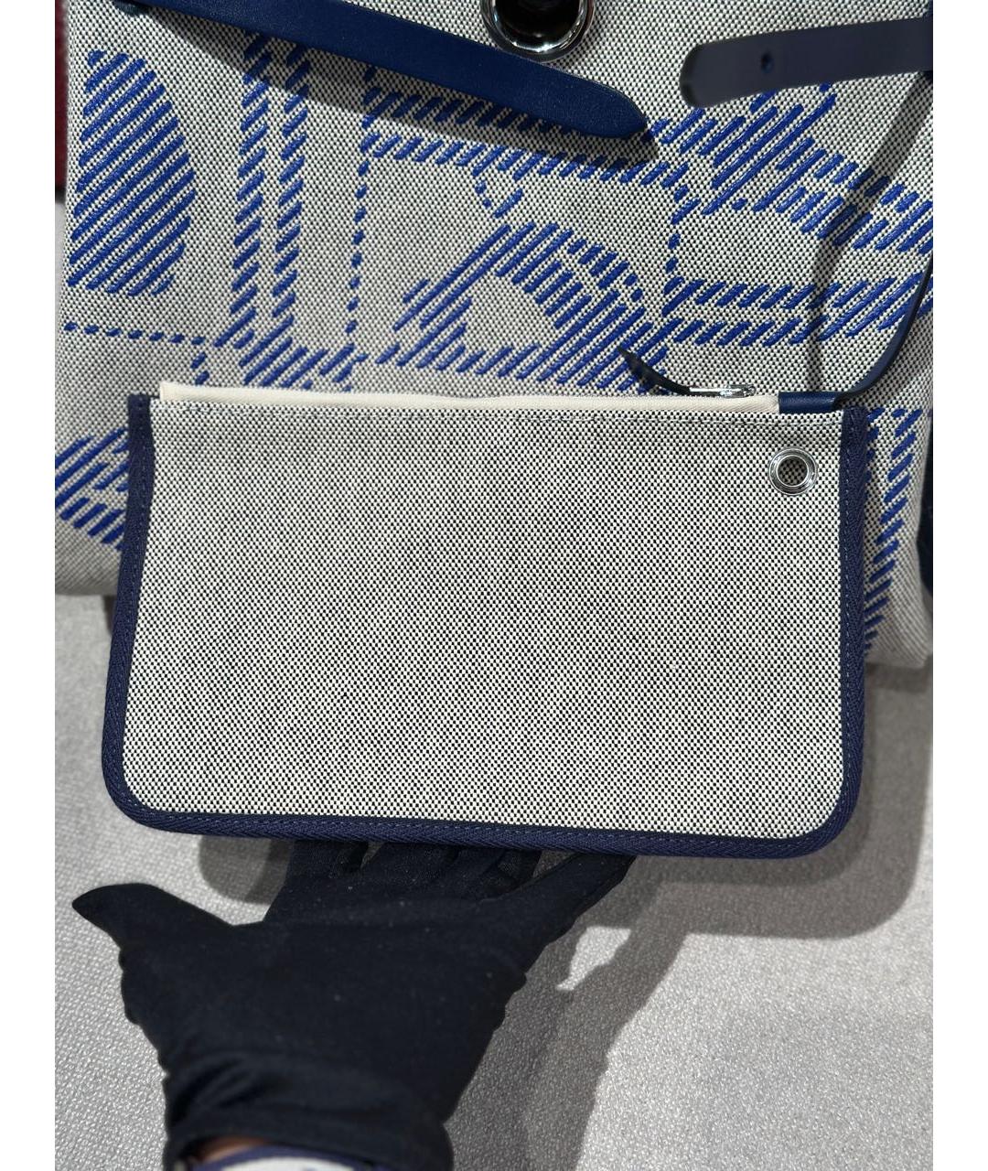 HERMES Мульти кожаная сумка с короткими ручками, фото 7