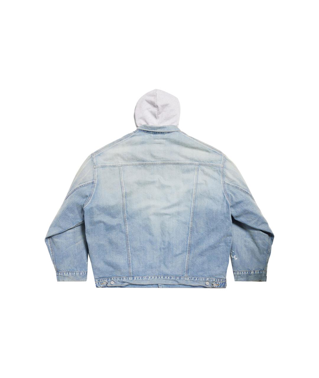 BALENCIAGA Голубая куртка, фото 2