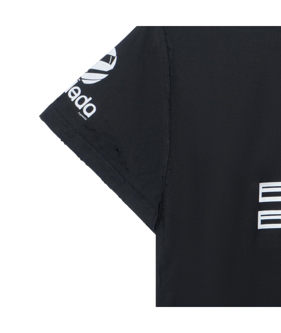 BALENCIAGA Черная хлопковая футболка, фото 6