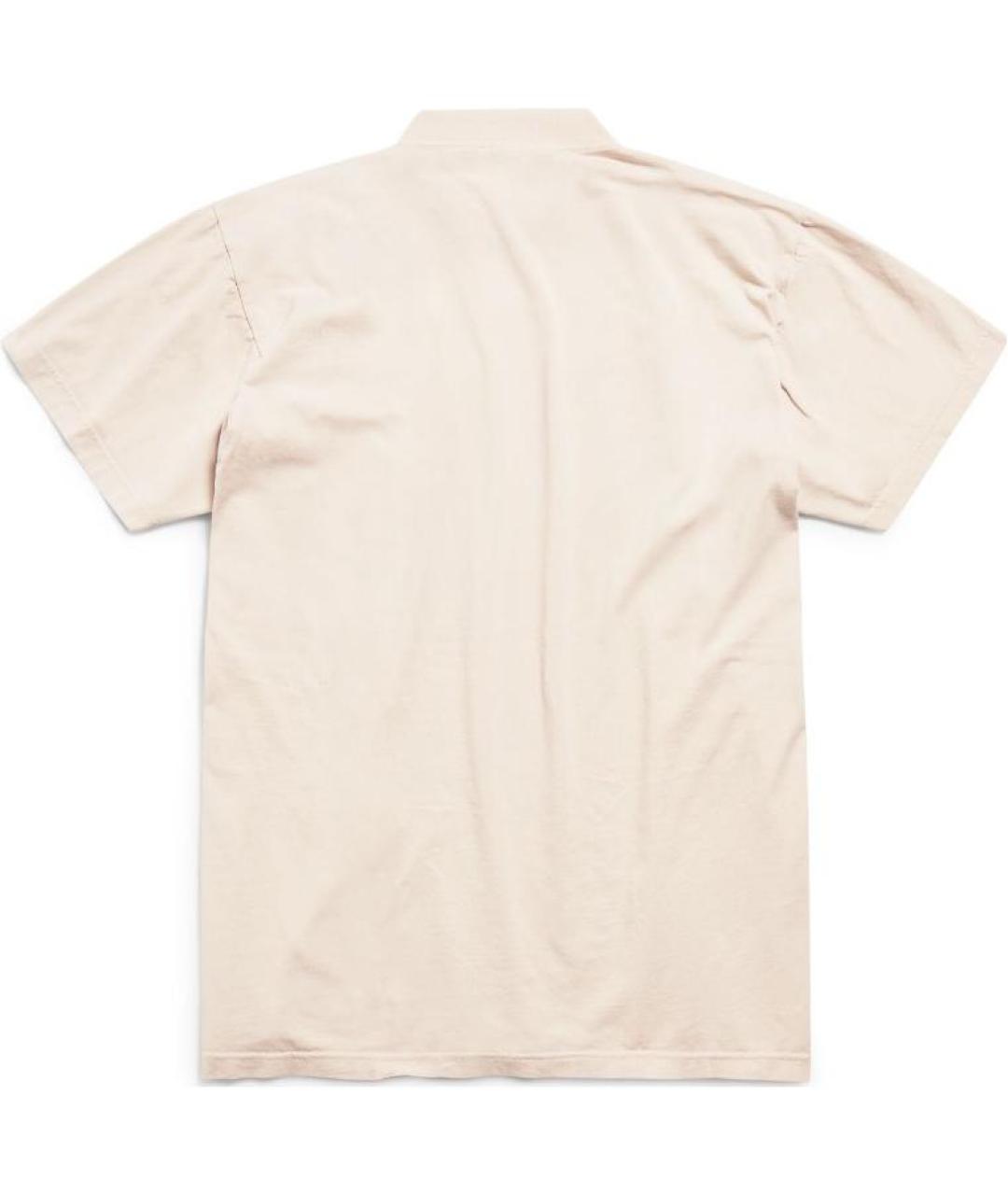 BALENCIAGA Белая футболка, фото 2