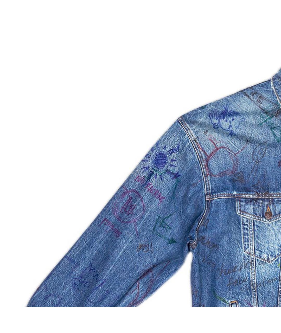 BALENCIAGA Синяя куртка, фото 6