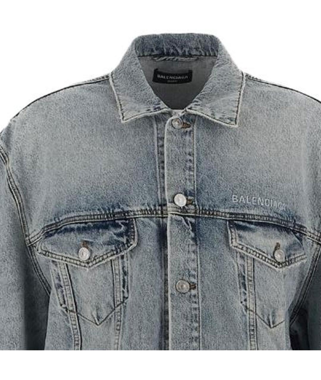 BALENCIAGA Синяя куртка, фото 5