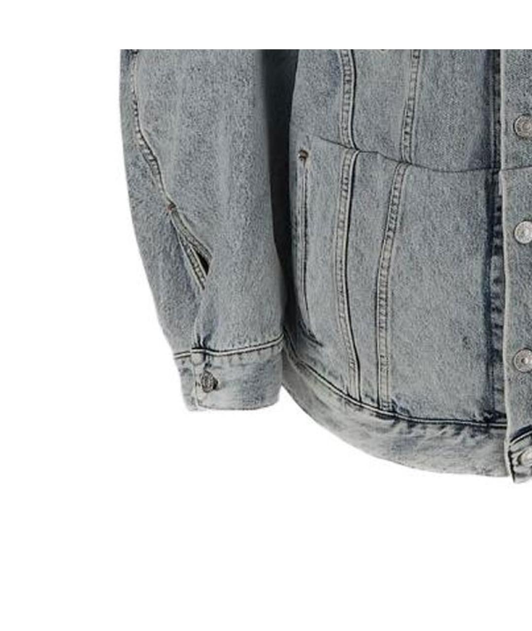 BALENCIAGA Синяя куртка, фото 6