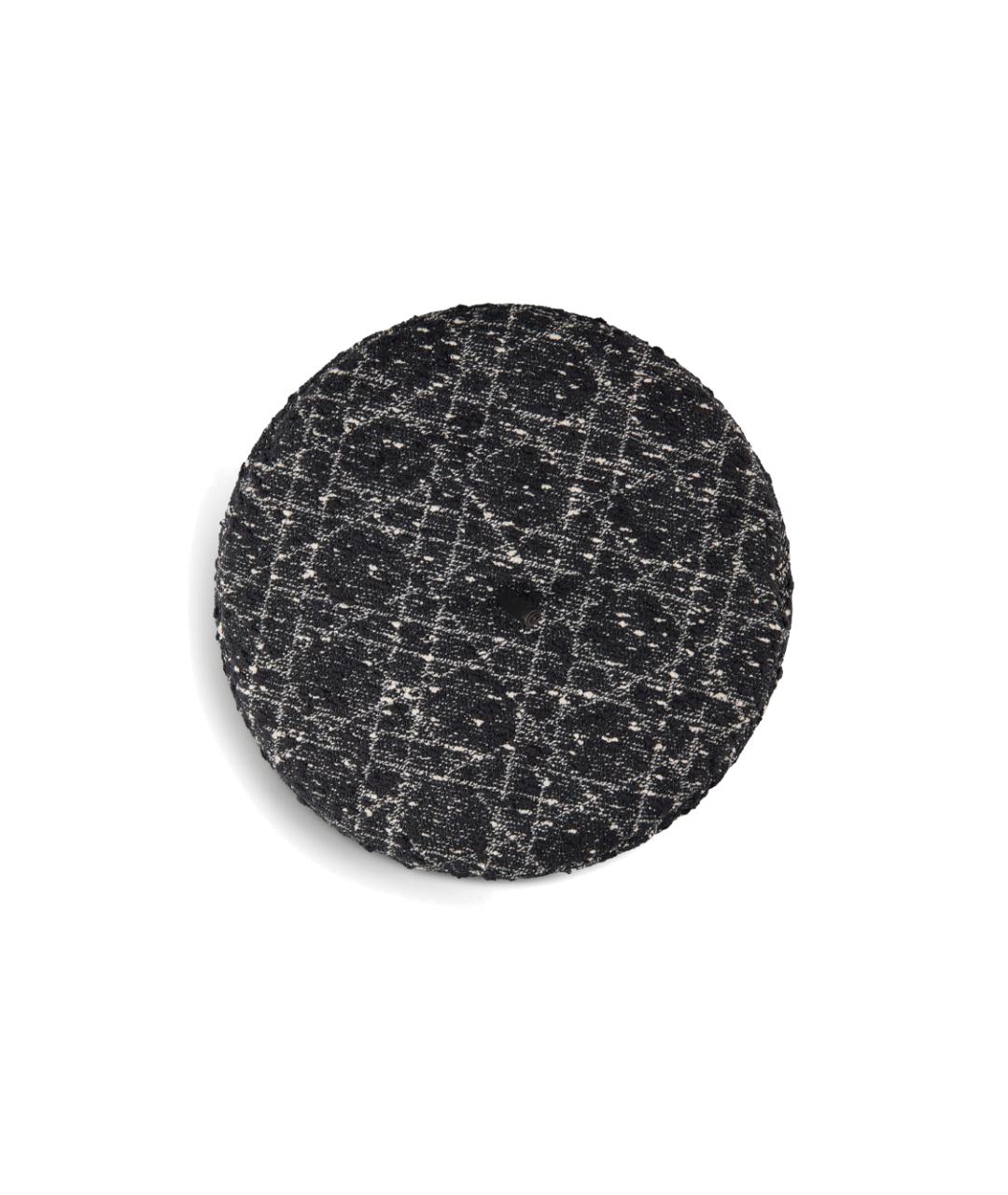 CHRISTIAN DIOR Черная хлопковая шапка, фото 4