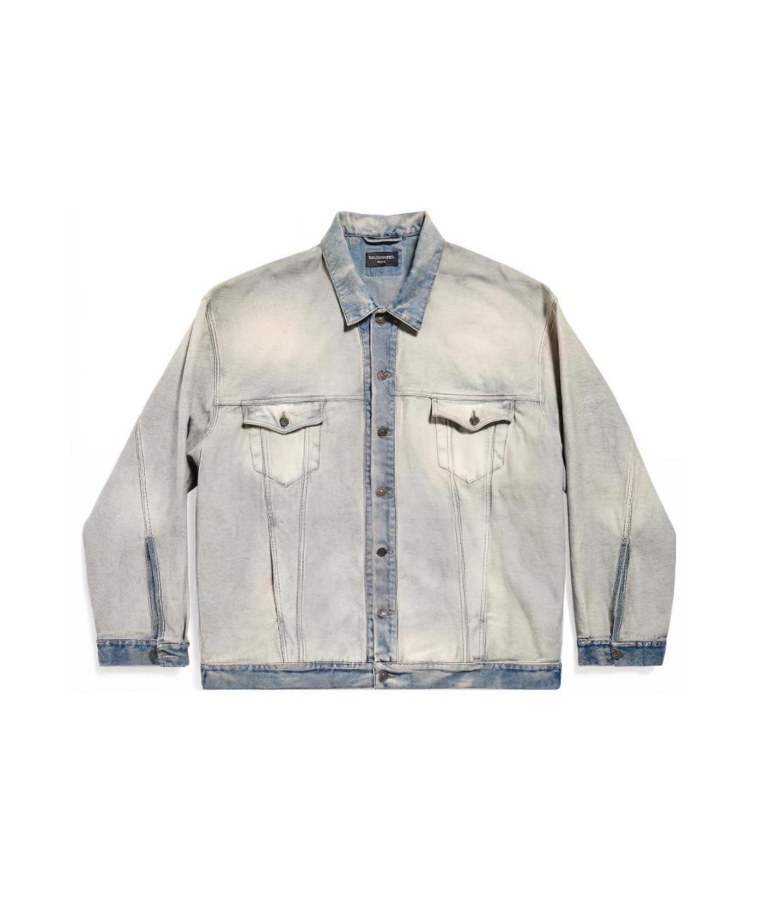 BALENCIAGA Синяя куртка, фото 1