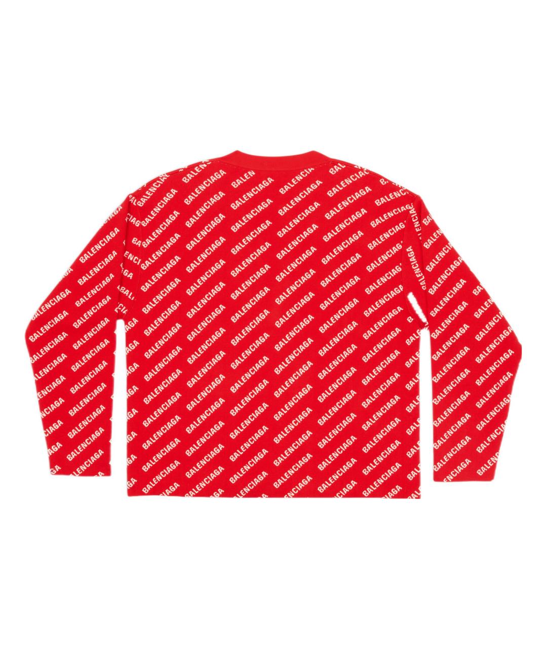 BALENCIAGA Красный кардиган, фото 2