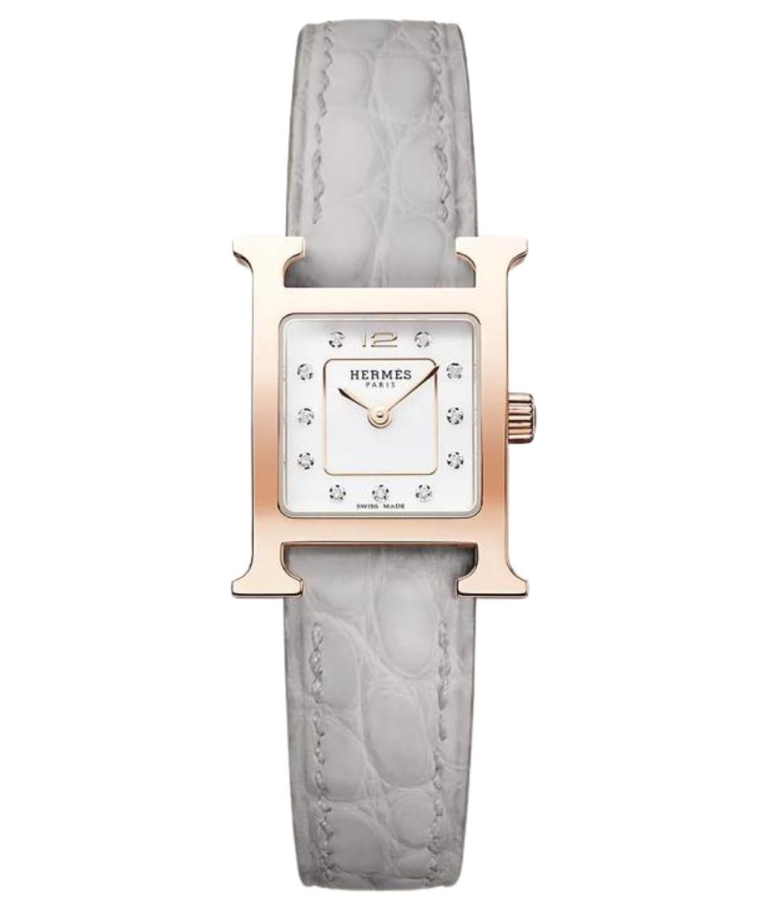 HERMES Серые часы, фото 1