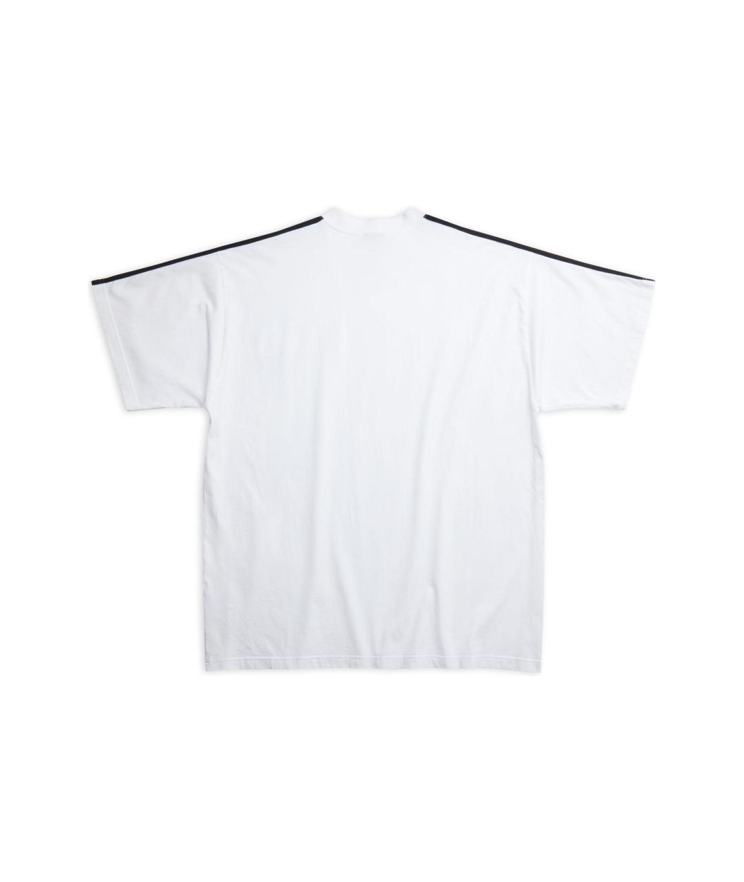 BALENCIAGA Белая футболка, фото 2