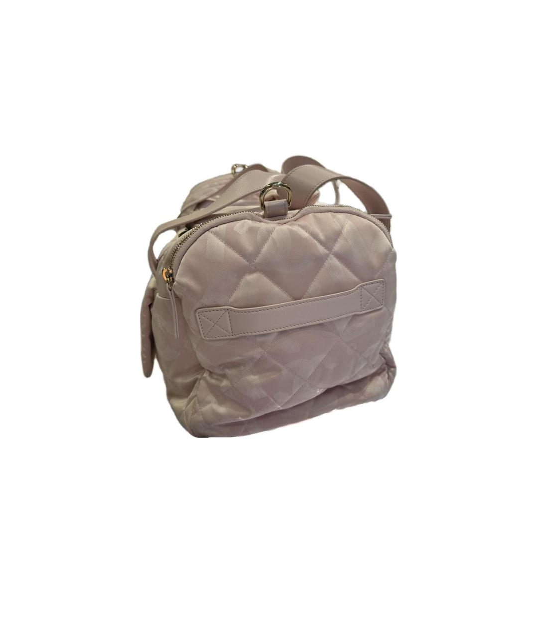 CHANEL Бежевая дорожная/спортивная сумка, фото 2