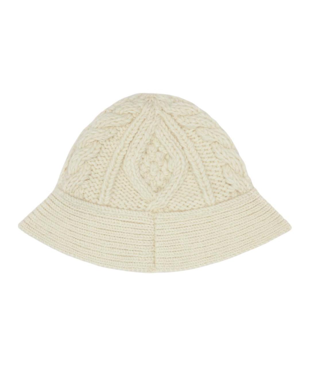 CELINE Белая шерстяная панама, фото 2