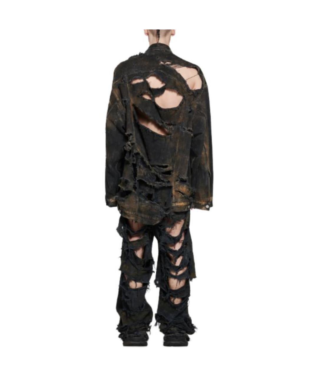 BALENCIAGA Черная куртка, фото 3