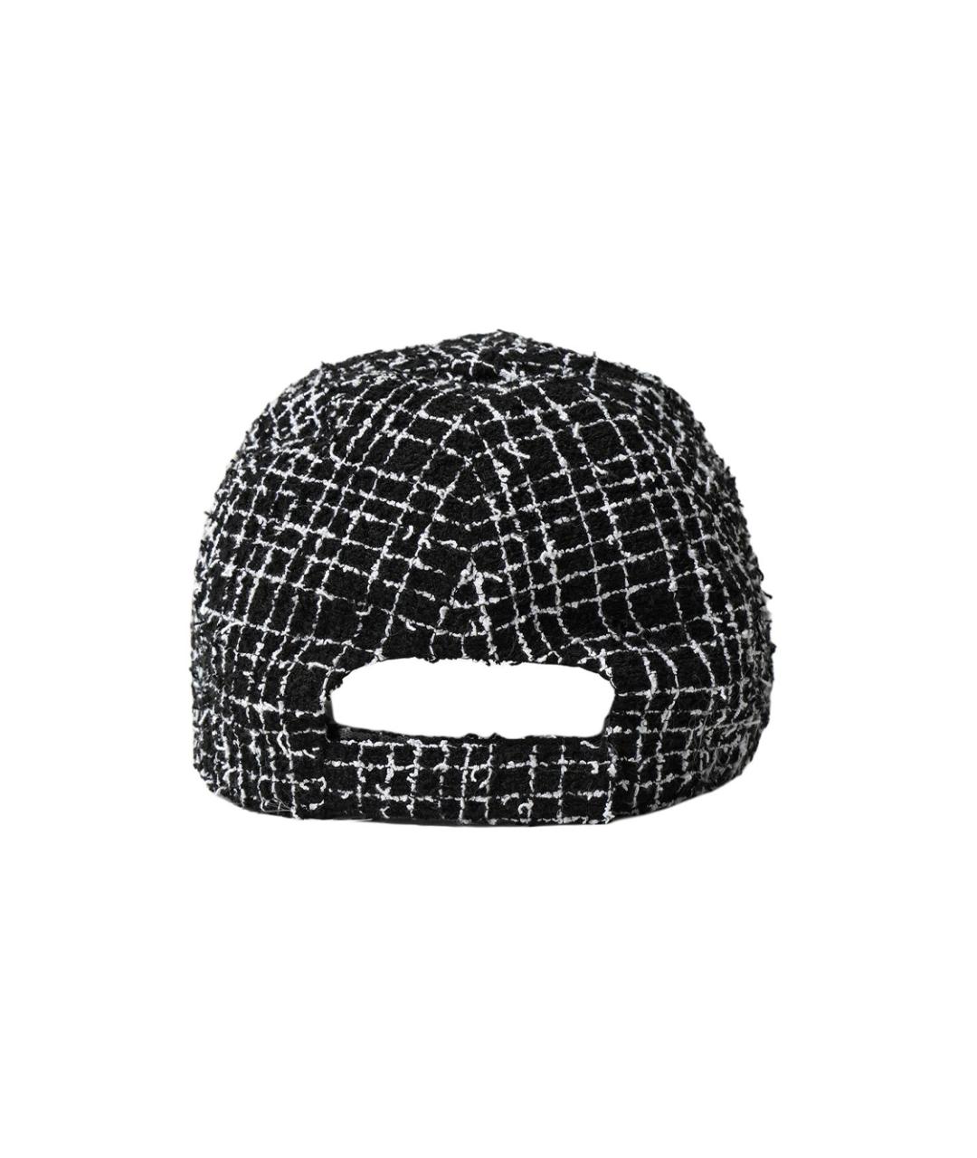 CHANEL Черная хлопковая кепка, фото 2